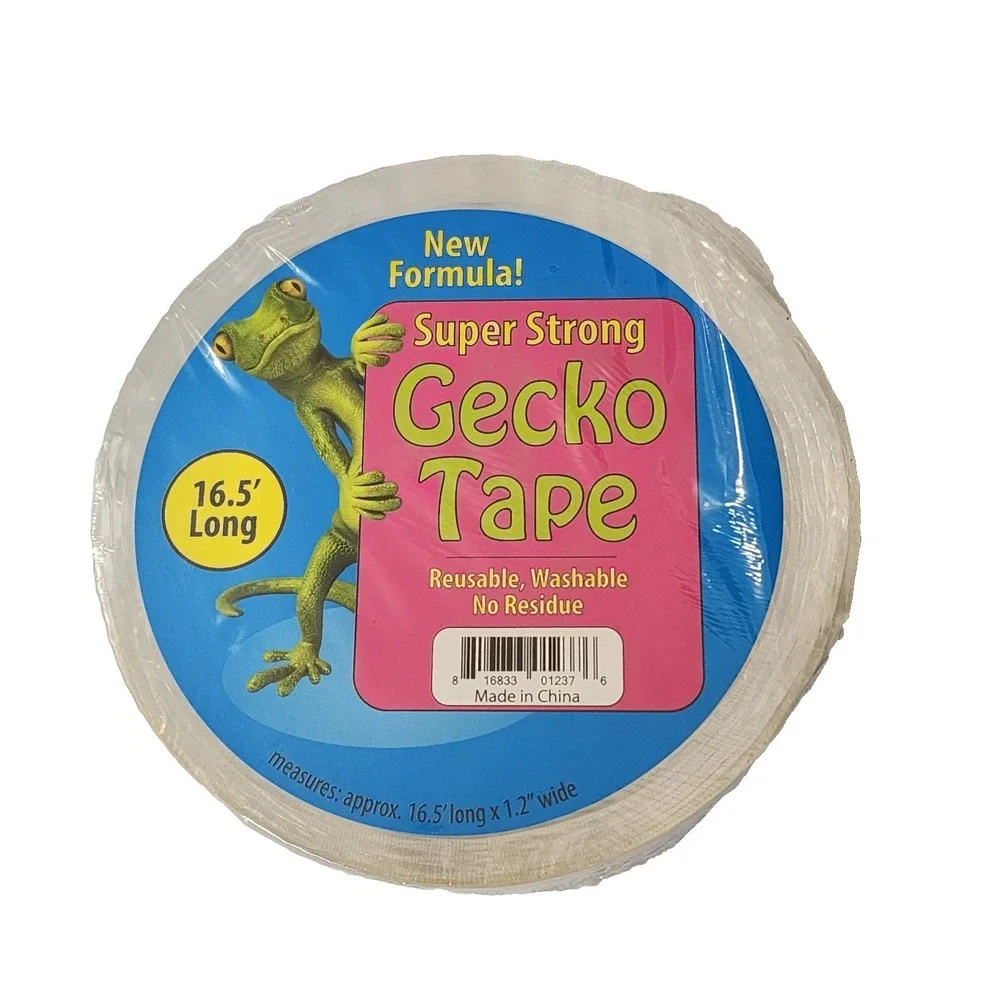 2 Pack Double Sided Heavy Duty Mounting Tape for Walls, Carpets, Posters 16.5 L